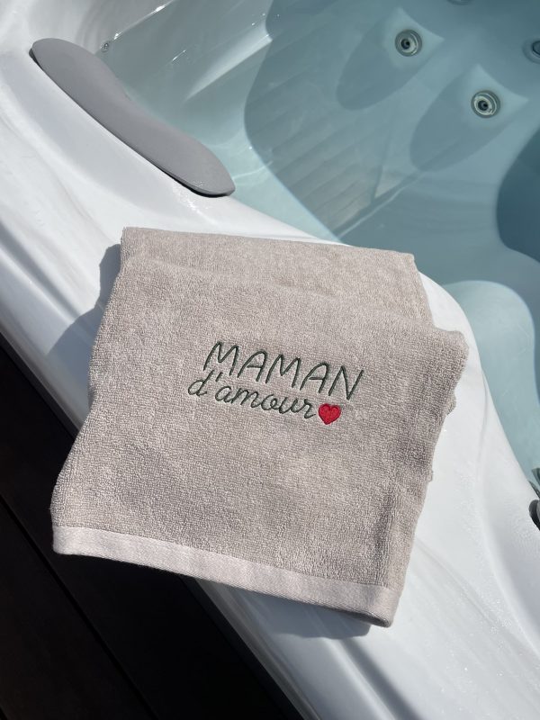 Drap de bain personnalisé