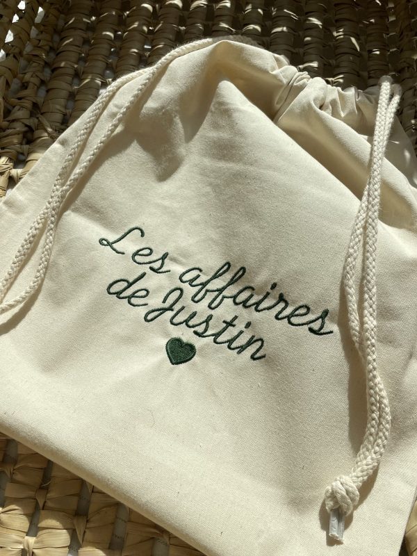Sac pochon à personnaliser