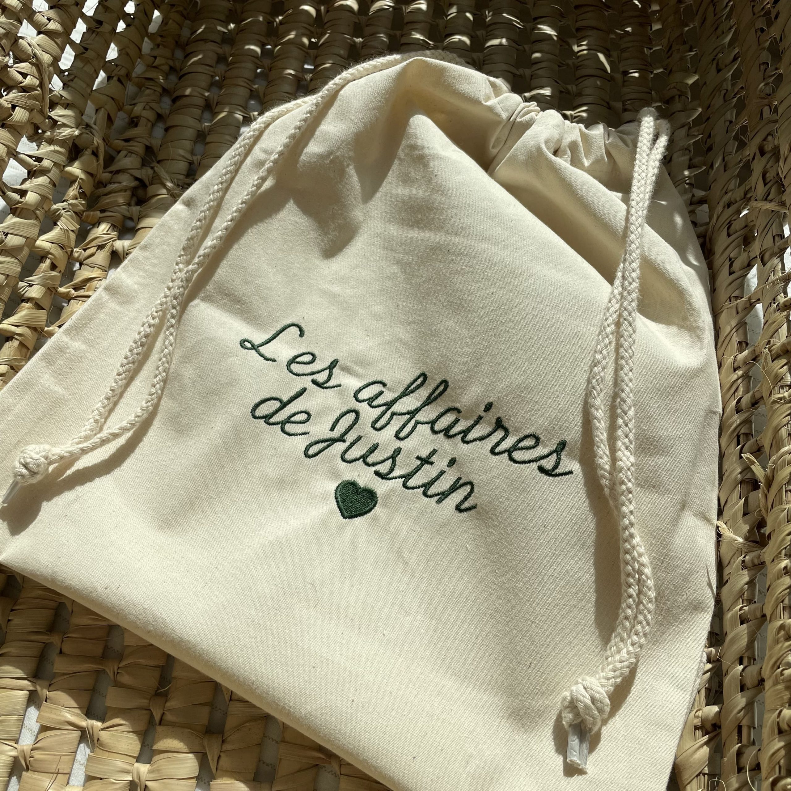 Sac pochon à personnaliser