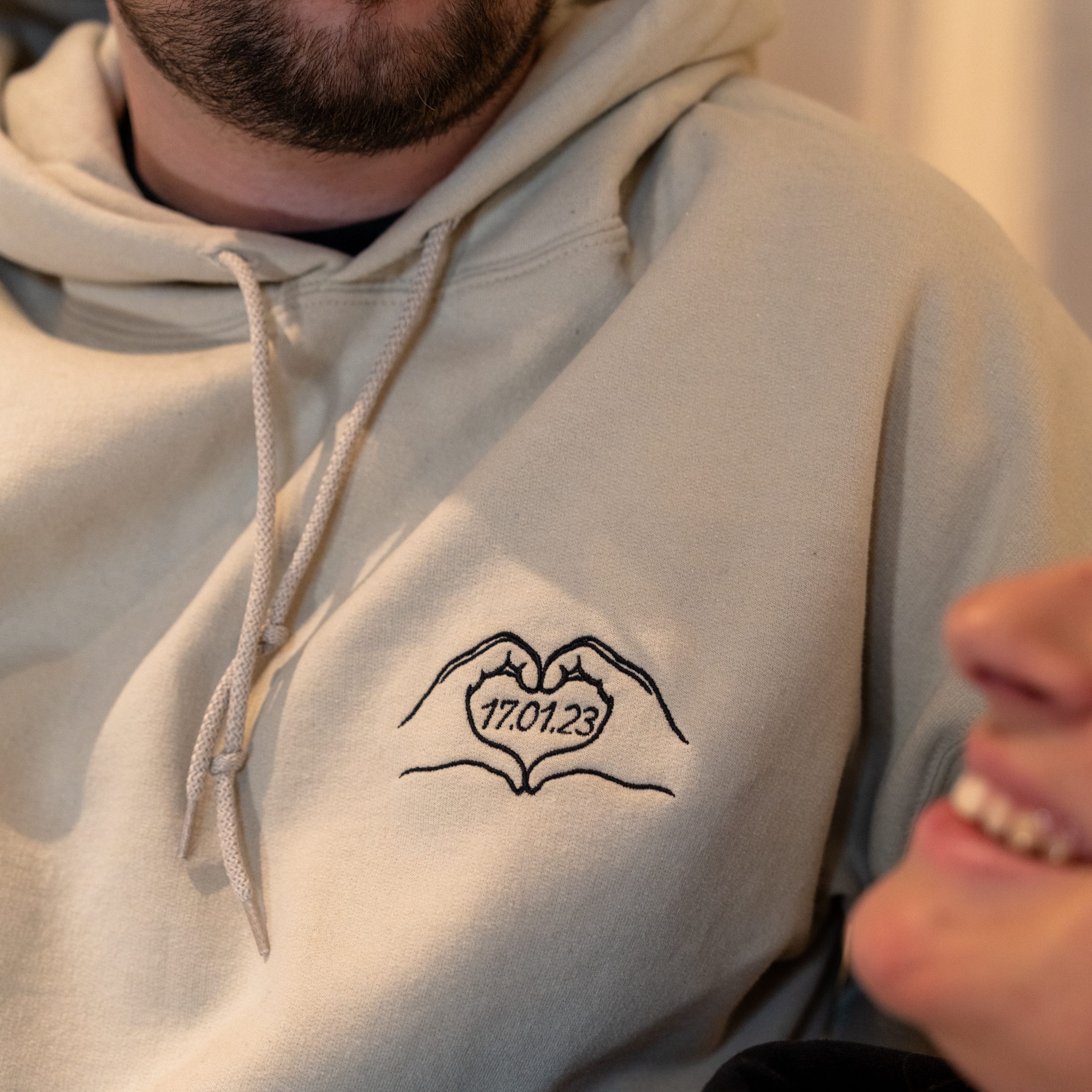 Duo Sweats Couple Personnalisés – Image 2