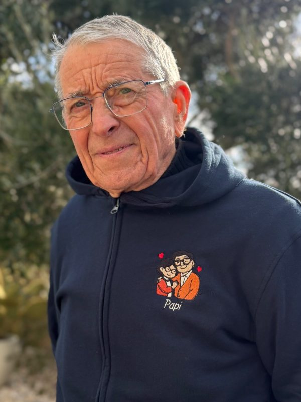 Sweat Personnalisé Brodé Mamie ou Papi