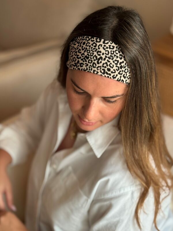 Bandeau Cheveux Léopard