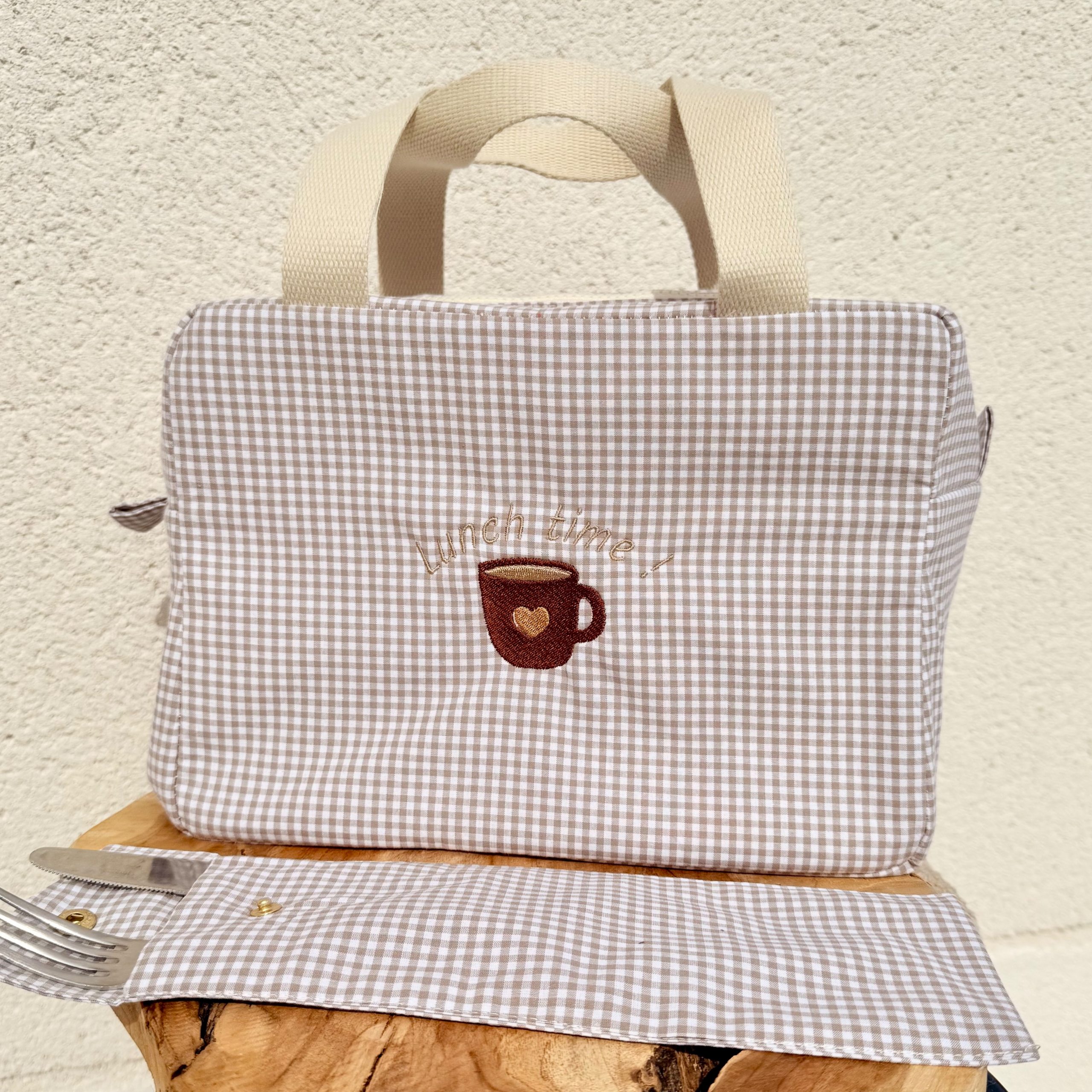 Lunch Bag Personnalisée - VICHY – Image 3