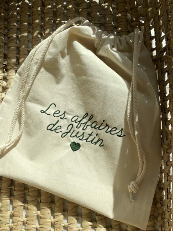 Petit sac en coton à personnaliser