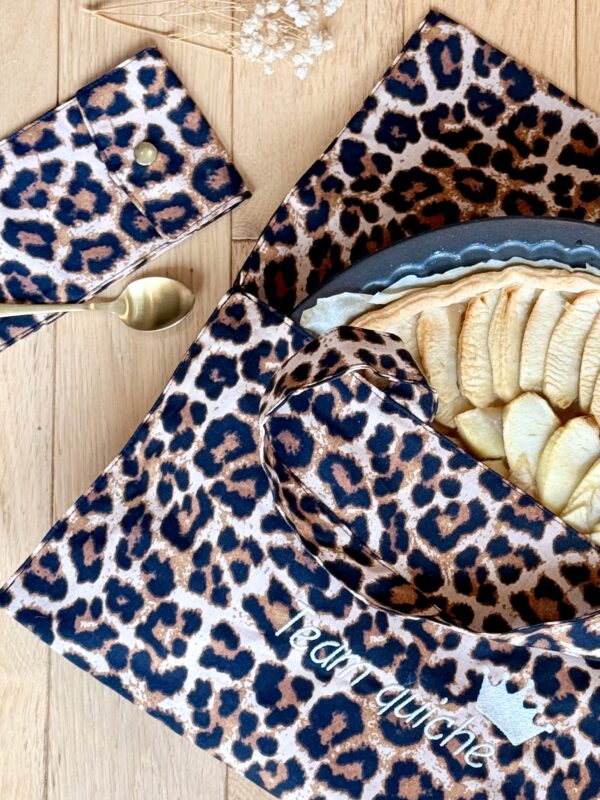 Sac à Tarte Personnalisé - LEOPARD