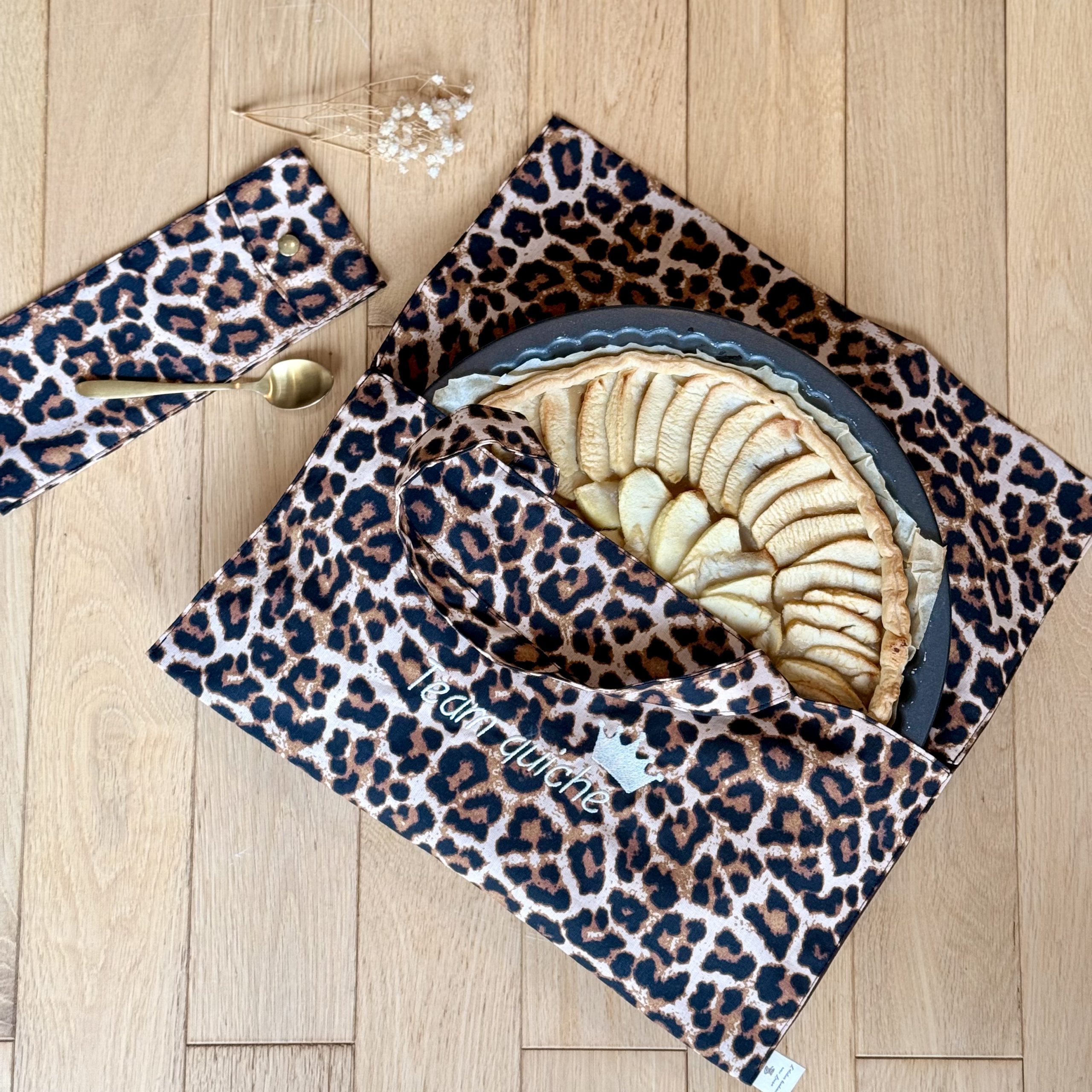 Sac à Tarte Personnalisé - LEOPARD – Image 2