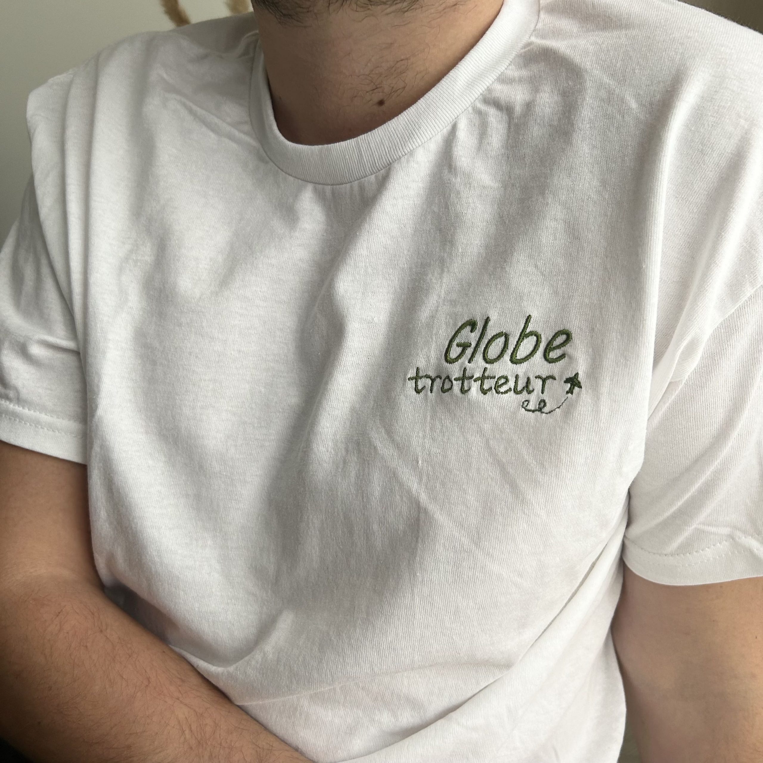 T-shirt à Message