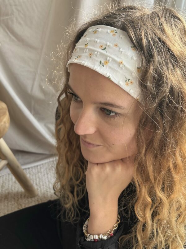 Bandeau Cheveux Bouton d'or